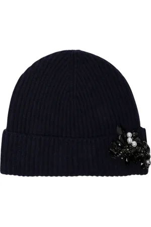 Erdem Femme, Accessoires, Noir, Taille: ONE Size Beanies