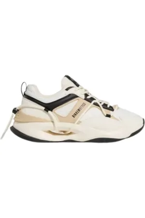 Bikkembergs Homme, Chaussures, Blanc, Taille: 42 EU Chaussures homme en cuir