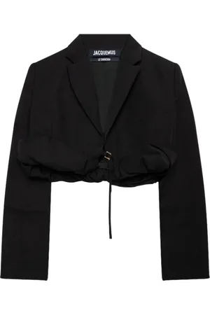 Jacquemus Femme, Vestes, Noir, Taille: 42 FR Blazer Croissant Noir