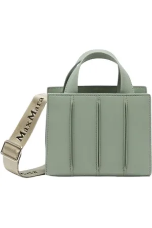 Max Mara Femme, Sacs, Vert, Taille: ONE Size Trendy Whitney Mini Sac en Cuir