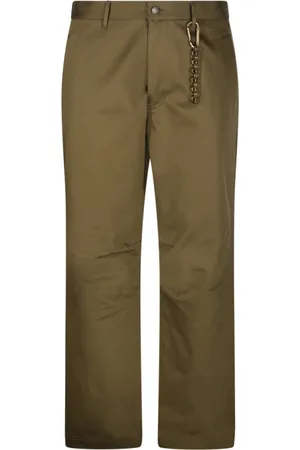 DARKPARK Homme, Pantalons, Brun, Taille: M Pantalon Slater Vert Militaire