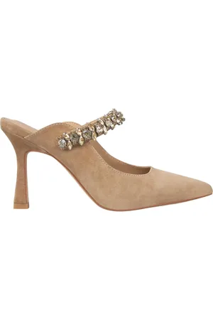 Alma en Pena Femme, Chaussures, Brun, Taille: 36 EU Mules à talons