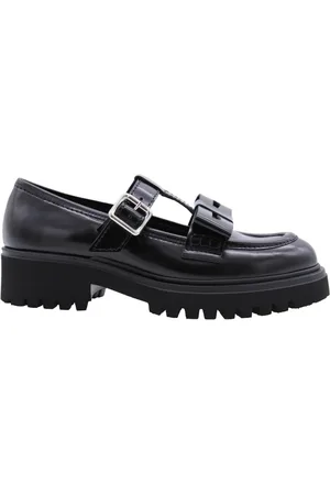 Guglielmo Rotta Femme, Chaussures, Noir, Taille: 38 EU Mocassins Classiques Thirteen