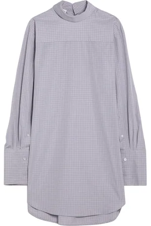 DRIES VAN NOTEN Femme, Blouses et Chemises, Bleu, Taille: 36 FR Chemise à Manches Longues