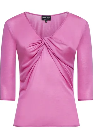 Giorgio Armani Femme, Blouses et Chemises, Rose, Taille: 36 FR Collection de Chemises Élégantes