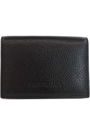 Balenciaga Femme, Pre-owned, Noir, Taille: ONE Size Pre-owned Cuir petite-maroquinerie