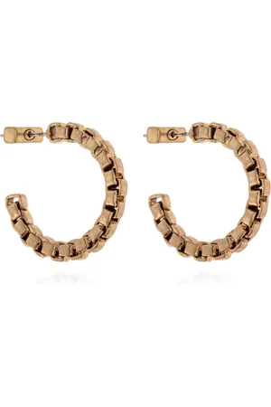 AllSaints Femme, Accessoires, Jaune, Taille: ONE Size Boucles doreilles en laiton