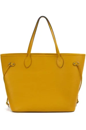LOUIS VUITTON Femme, Pre-owned, Jaune, Taille: ONE Size Pre-owned Cuir sacs-louis-vuitton