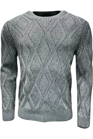 Gran Sasso Homme, Pulls, Gris, Taille: M Pull Basique