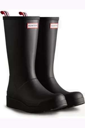 Hunter Femme, Chaussures, Noir, Taille: 37 EU Bottes de Pluie Twist Moderne Noir-36