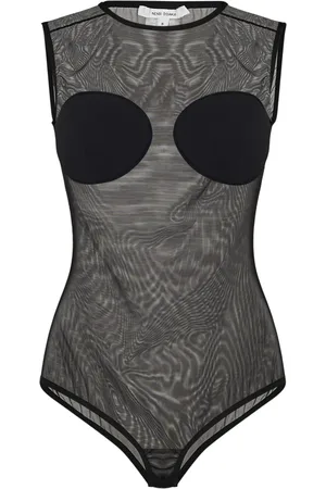 Nensi Dojaka Femme, Tops, Noir, Taille: 38 FR Body sans manches noir Chic Style