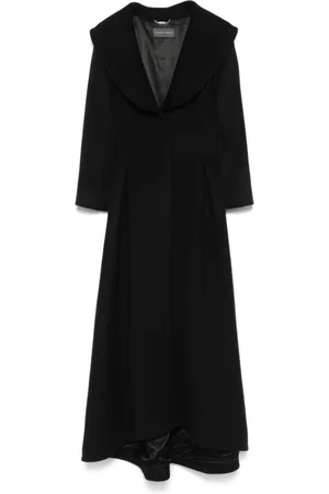 Alberta Ferretti Femme, Manteaux, Noir, Taille: 38 FR Manteaux Noirs pour Femmes