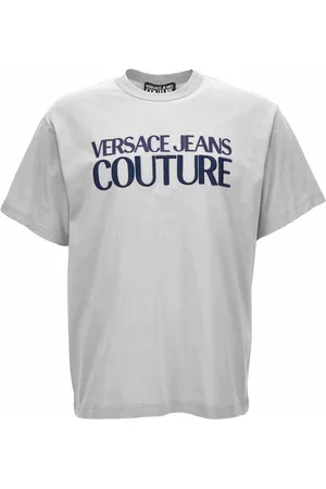 VERSACE Homme, Tops, Gris, Taille: XS T-shirts et Polos