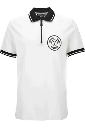 VERSACE Homme, Tops, Blanc, Taille: XS T-shirts et Polos