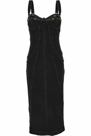 VERSACE Femme, Robes, Noir, Taille: 36 FR Robes