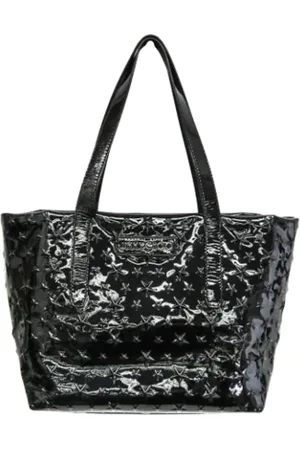 Jimmy Choo Femme, Pre-owned, Noir, Taille: ONE Size Pre-owned Cuir sacs-main