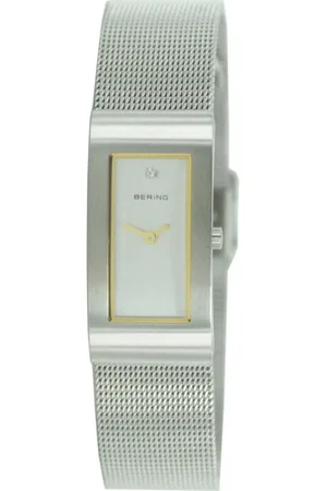 Bering Femme, Accessoires, Gris, Taille: ONE Size Montre pour femme Collection Cassic Bracelet en acier inoxydable et verre saphir 10817-004
