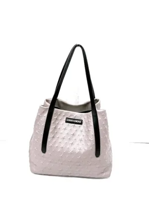 Jimmy Choo Femme, Pre-owned, Gris, Taille: ONE Size Pre-owned Cuir sacs-ports-paule