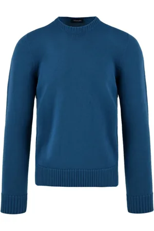 DRUMOHR Homme, Pulls, Vert, Taille: L Pull Homme Modèle D7M103