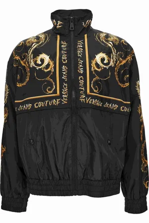 VERSACE Homme, Vestes, Noir, Taille: 2XL Manteaux