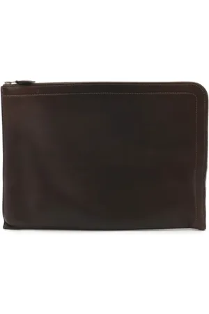 Hermès Femme, Pre-owned, Brun, Taille: ONE Size Pre-owned Cuir pochettes-minaudieres