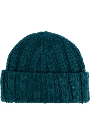 Hanro Femme, Accessoires, Bleu, Taille: ONE Size Bonnet en laine