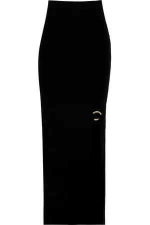 AKEP Femme, Jupes, Noir, Taille: 36 FR Jupe Noire
