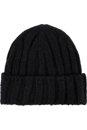 Hanro Femme, Accessoires, Noir, Taille: ONE Size Bonnet en laine