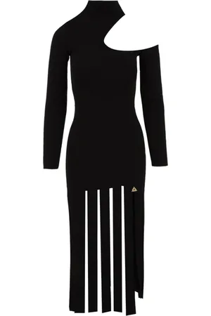 AKEP Femme, Robes, Noir, Taille: 40 FR Robe Élégante Noire