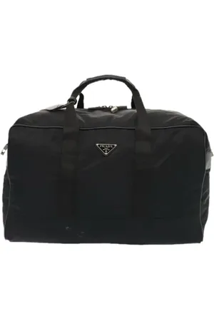 Prada Femme, Pre-owned, Noir, Taille: ONE Size Pre-owned Nylon sacs-prada
