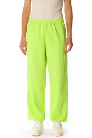 American Vintage Femme, Pantalons, Jaune, Taille: 38 FR Pantalon coupe décontractée avec taille élastique