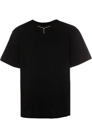 Y / PROJECT Homme, Tops, Noir, Taille: M Chrome Logo V-Neck T-Shirt