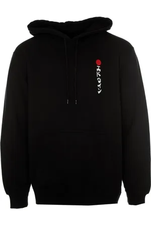 Edwin Homme, Sweatshirts et sweats à capuche, Noir, Taille: M Sweat à capuche avec capuche et cordon