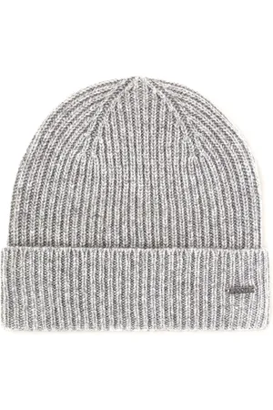 JOOP! Unisex, Accessoires, Gris, Taille: ONE Size Chapeau en cachemire gris pour homme