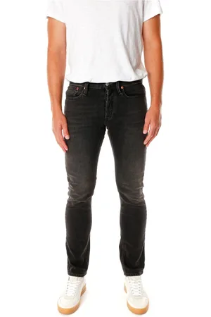 Denham Homme, Jeans, Noir, Taille: W36 L34 Slim Fit Midwaist Jeans
