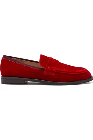 Maliparmi Femme, Chaussures, Rouge, Taille: 38 EU Velvet Views Moccasin