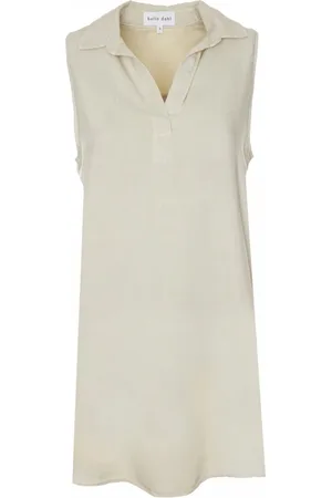 Bella Dahl Femme, Robes, , Taille: 42 FR Robe sans manches à ligne A avec col en V