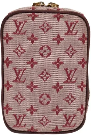 LOUIS VUITTON Femme, Pre-owned, Rose, Taille: ONE Size Pre-owned Toile pochettes-minaudieres