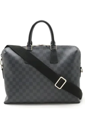 LOUIS VUITTON Femme, Pre-owned, Noir, Taille: ONE Size Pre-owned Toile sacoches-mallettes