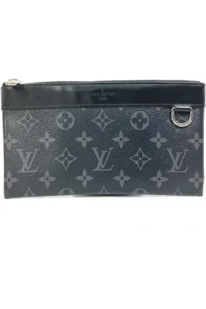 LOUIS VUITTON Homme, Pre-owned, Noir, Taille: ONE Size Pre-owned Tissu trousses-de-toilette