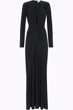 MVP Wardrobe Femme, Robes, Noir, Taille: 40 FR Robe Longue Pharaon