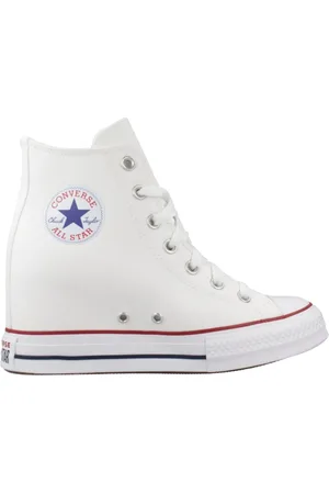 Converse Femme, Chaussures, Blanc, Taille: 37 1/2 EU Baskets à talon