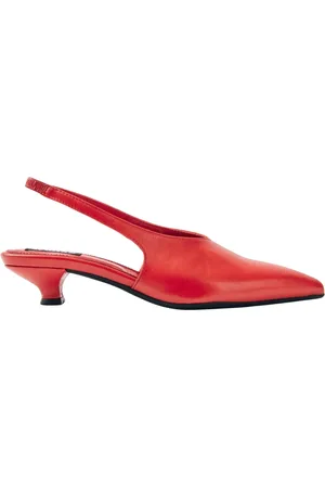 ALOHAS Femme, Chaussures, Rouge, Taille: 38 EU Eros Escarpins en Cuir Rouge