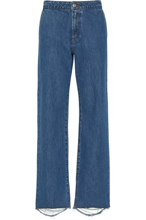 MVP Wardrobe Femme, Jeans, Bleu, Taille: 36 FR Wildfire Baggy Denim