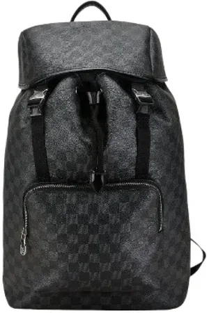 LOUIS VUITTON Homme, Pre-owned, Noir, Taille: ONE Size Pre-owned Toile sacs-main