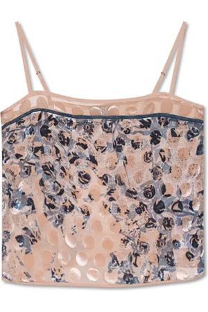 Diesel Femme, Tops, Rose, Taille: 40 FR Débardeur T-Celeste