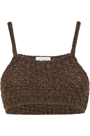 MVP Wardrobe Femme, Tops, Brun, Taille: 36 FR Cometa Knit-Bra