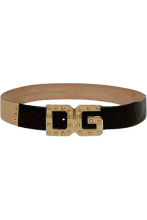 Dolce & Gabbana Femme, Pre-owned, , Taille: ONE Size Pre-owned Cuir ceintures
