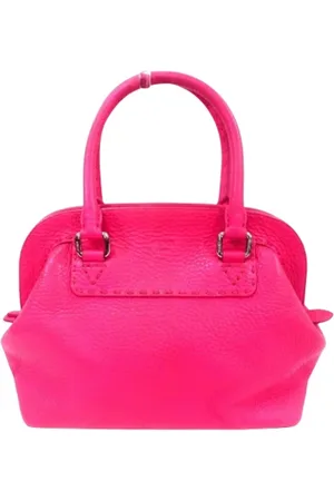 Fendi Femme, Pre-owned, Rose, Taille: ONE Size Pre-owned Cuir sacs-fendi