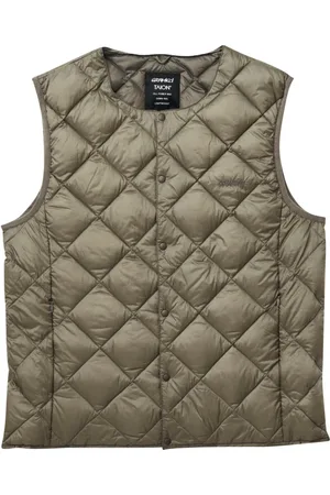 Gramicci Homme, Vestes, Vert, Taille: M Gilet Duvet Gris Pierre